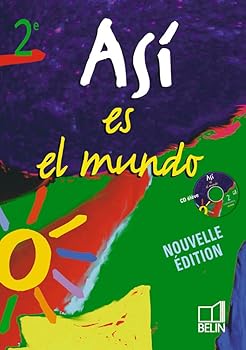 Paperback Así es el mundo - 2e: Manuel élève - CD [French] Book
