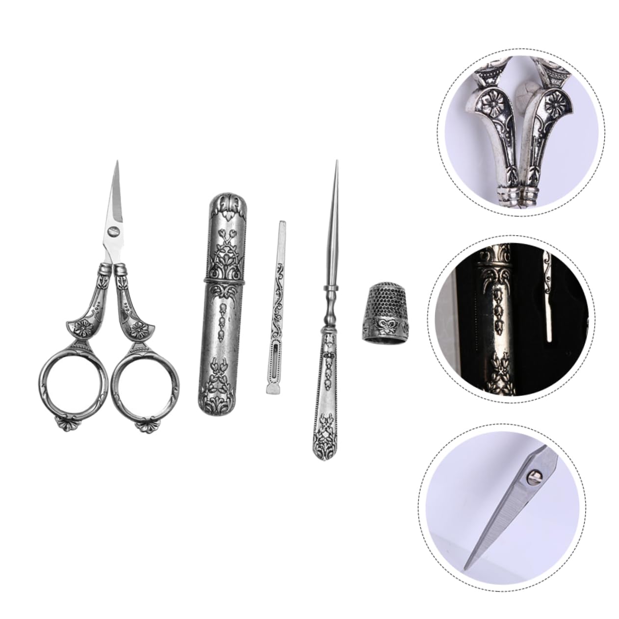 Forbici da Cucito Vintage in Acciaio Inox, Set 1 Pezzo