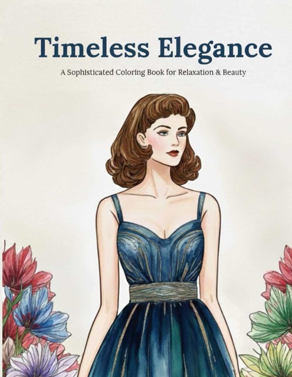Timeless Elegance: A Sophisticated Coloring Book for Relaxation & Beauty
