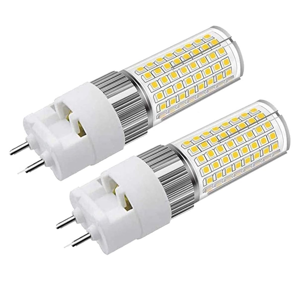 TERRIFI LED Corn Bulb 16W Cool White, 150W Halogen, Incandescent Equivalent, 6000K 1600 Lumen, Ceiling Light Floodlight for Home, Street, Garage, Warehouse, 2 Pack