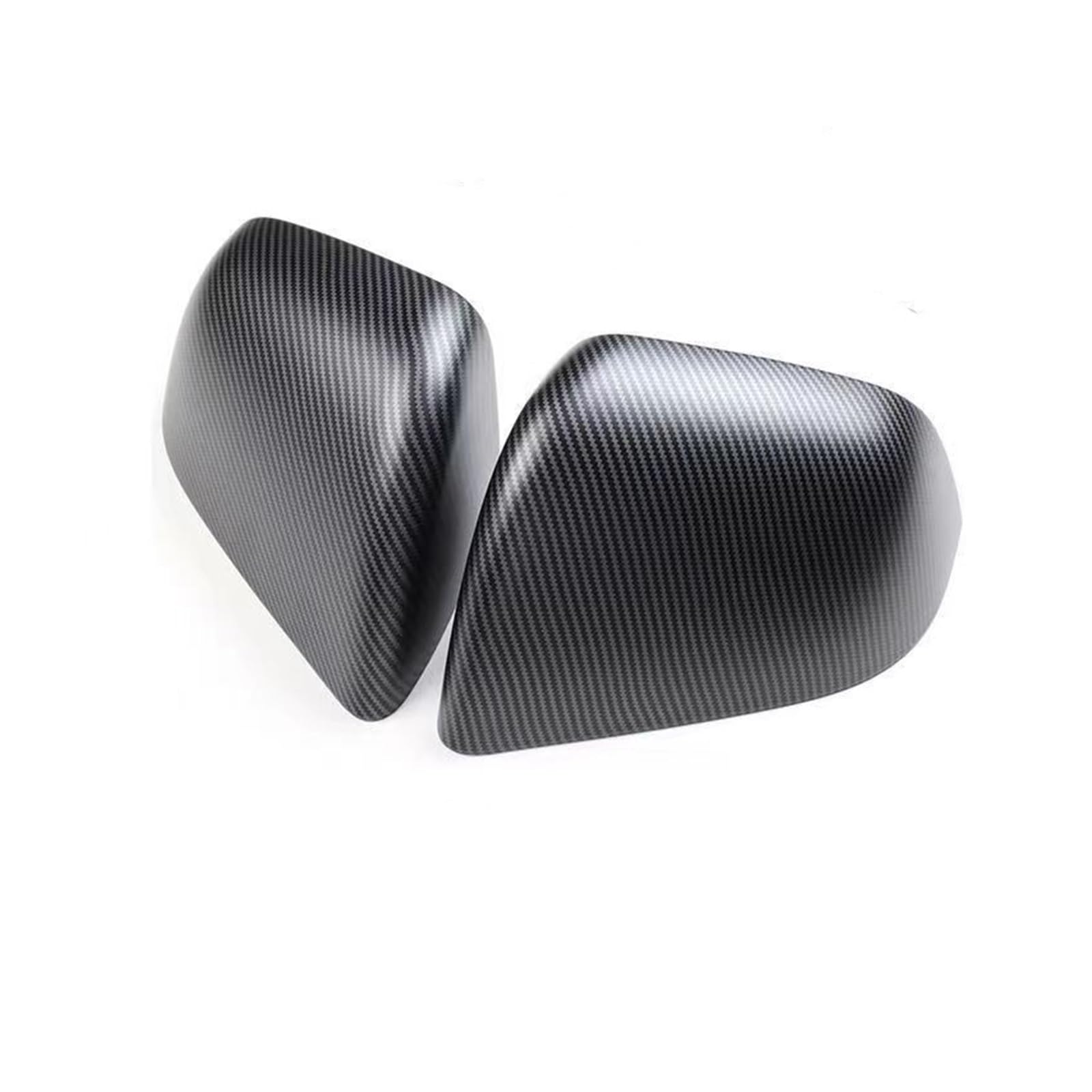 espejo retrovisor Para Tesla Para Model 3 Y Cubierta de espejo retrovisor coche Espejo fibra carbono Para mate brillante(For model Y-01)