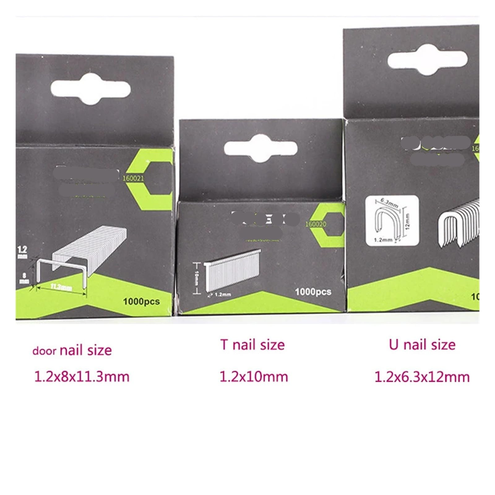 Graffettatrice Per Legno Pistola sparachiodi manuale for carichi pesanti 3 in 1 Tappezzeria