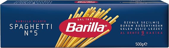 Barilla Spagetti (Spaghetti) Makarna No.5 (500 Gr)