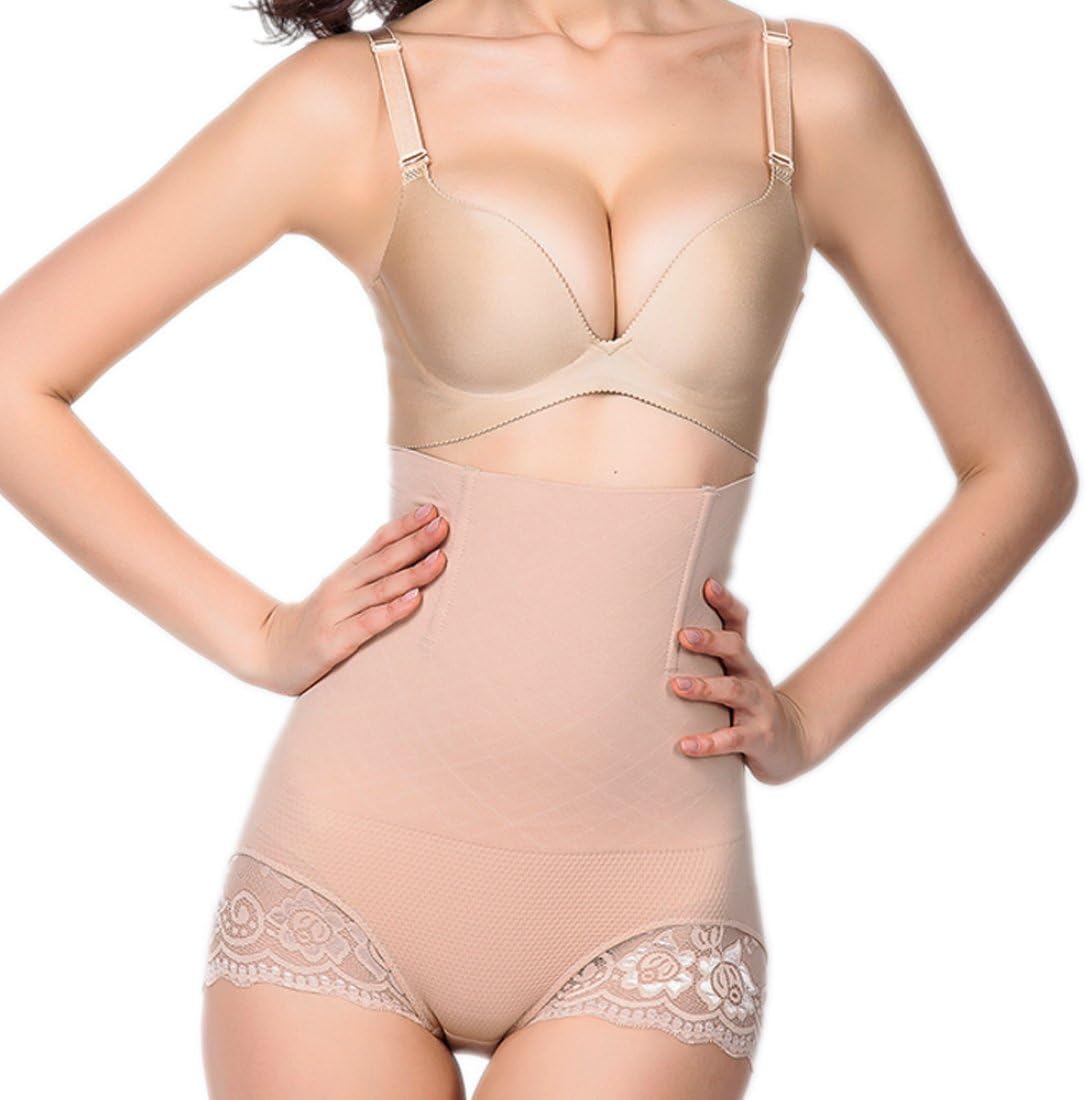 Women's Body Shaper Butt Lifter Underwear High Waist Tummy Control Shaping Knickers with Lace