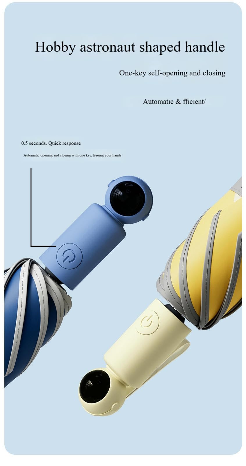 Parapluie pour Enfants, Entièrement Automatique, Anti-Rebond, Sûr, Adapté Aussi Bien Aux Jours Ensoleillés Qu'aux Pluvieux