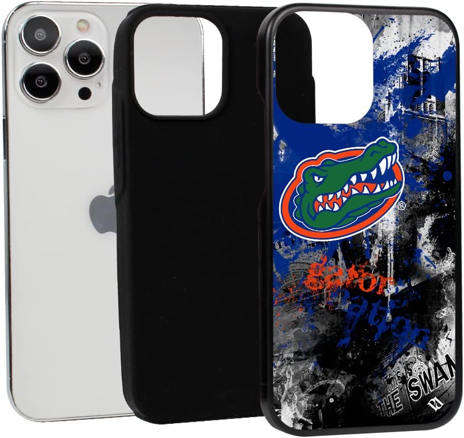 Guard Dog Case Compatible with iPhone 13 Pro Max - Military Grade - Rugged Two Piece Protection - Collegiate Licensed - Florida Gators - by Paulson Designs