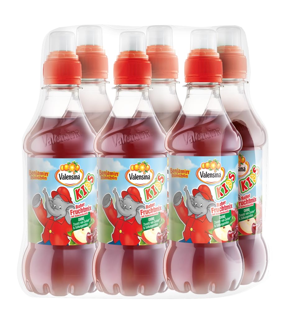 Valensina Kids Benjamin Blümchen rot 6x0,33l