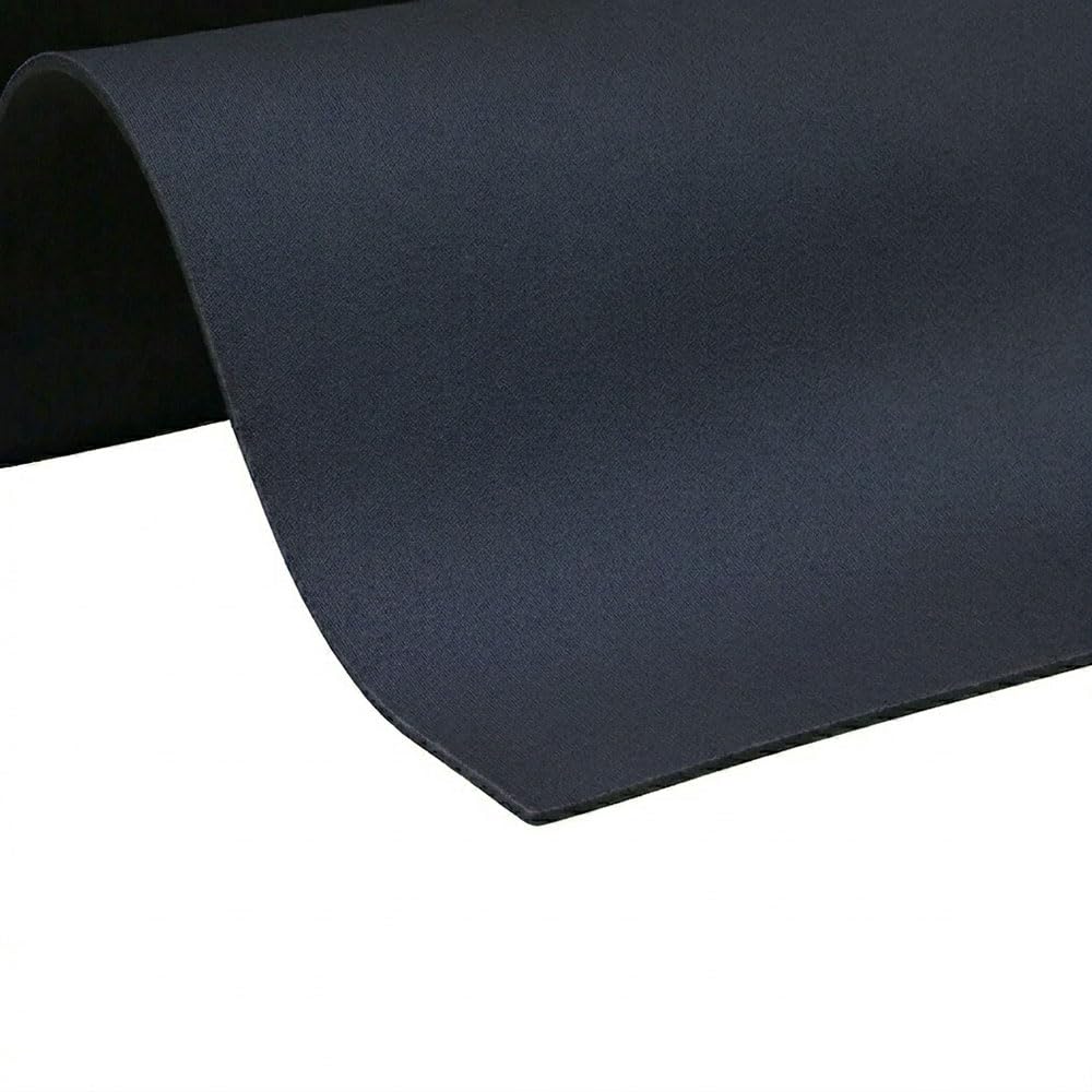 Neosorb Shock Absorbing Neoprene Fabric Material (Black)