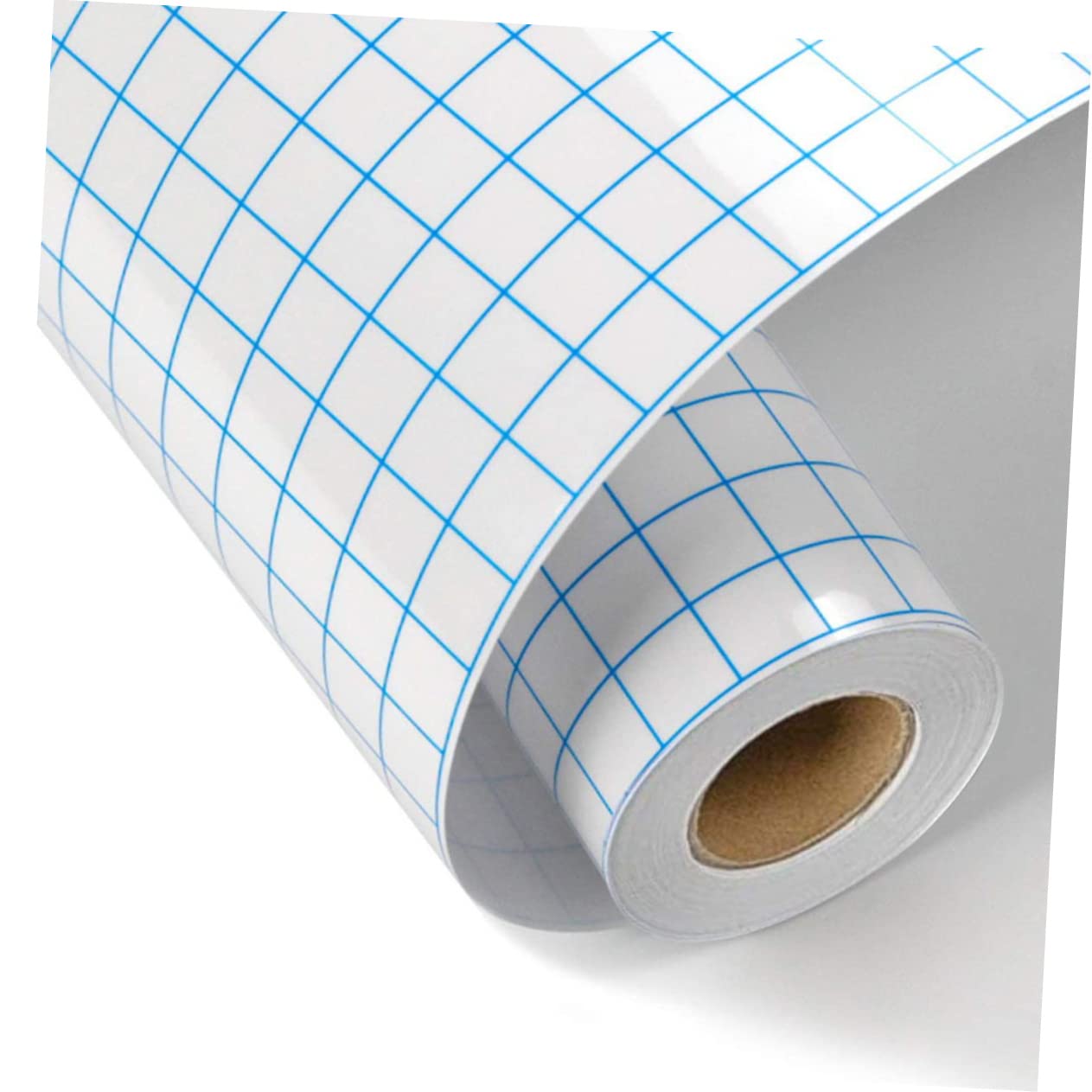 Lurrose 3pcs Clear Transfer Tape Alignment Grid for Decals Self-Adhesive Positioning Film for Smooth Surface Application