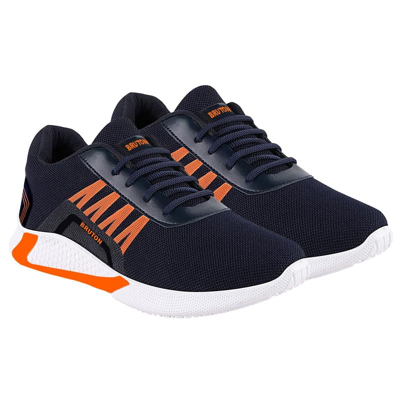 Image of 441 Men's Black Mesh with Sole of PVC Sports Shoe for Running, Gym and Sports Activity