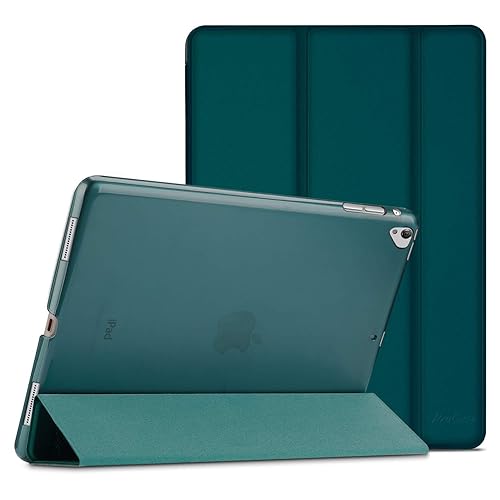 ProCase Smart Case for iPad Pro 12.9 1st and 2nd Generation (2015 and 2017 Model), Stand Cover Support Auto Sleep/Wake -Emerald - Emerald