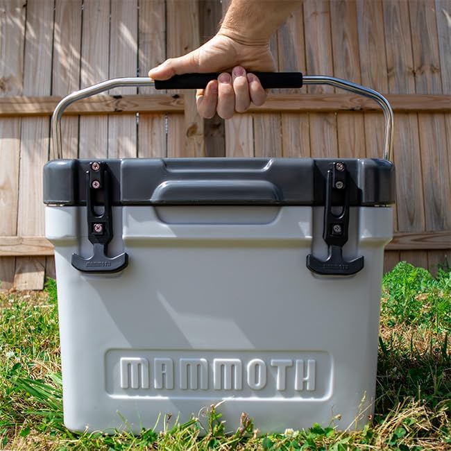 Miniatura 9 de Mammoth Cruiser - Hielera, gris claro y oscuro, 17 cuartos de galón