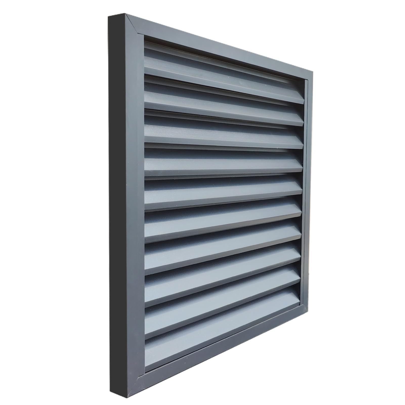 Lüftungsgitter Aluminium Quadrate Einbau Außenwand