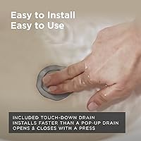 Vista 8 de Gerber Fontanería Parma Trim Line Grifo de lavabo generalizado de dos manijas