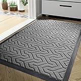 Varias ocasiones y regalos ideales: muy adecuado para interiores, exteriores, puerta delantera, puerta lateral, pasarela, entrada, pasillo, garaje, patio, granero o cualquier otra zona concurrida. Nuestro felpudo resistente y duradero es el mejor regalo para tu familia