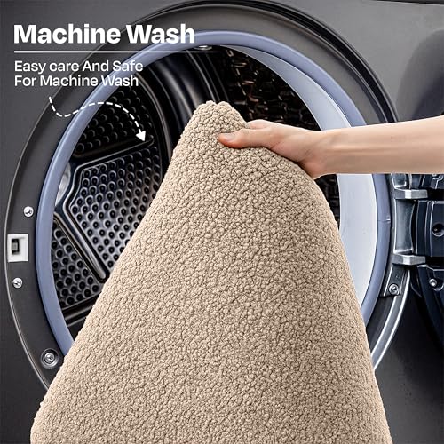 Image of enera Microfibre Bath Mat | Soft & Absorbent 2650 GSM | Non-Slip Latex Backing | Quick Dry, Washable Multipurpose Floor Mat for Bathroom, Bedroom, Kitchen & Home (Opella 40 x 60 cm) (Taupe)
