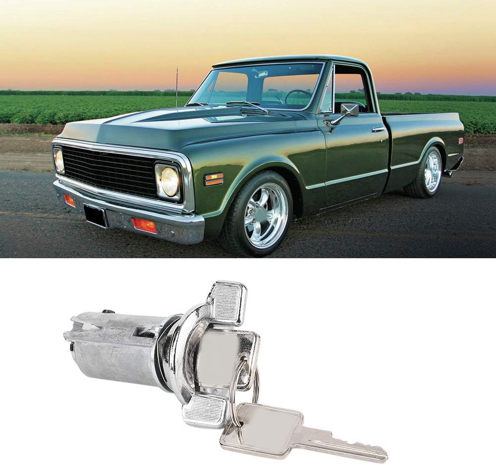 Ignition Switch with 2 Keys, Auto Ignition Lock Cylinder Lc1426 Fits for C10 C20 C30