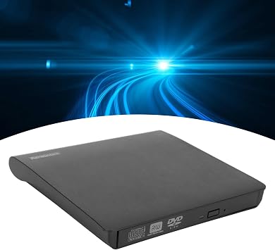 External DVD Drive, USB3.0 5Gbps Type C Laptop Optical Drive, Portable CD DVD RW Drive, Compatible with Laptop Desktop Computers, Supports Window2K, 2003, Vista, 7,10 OS X