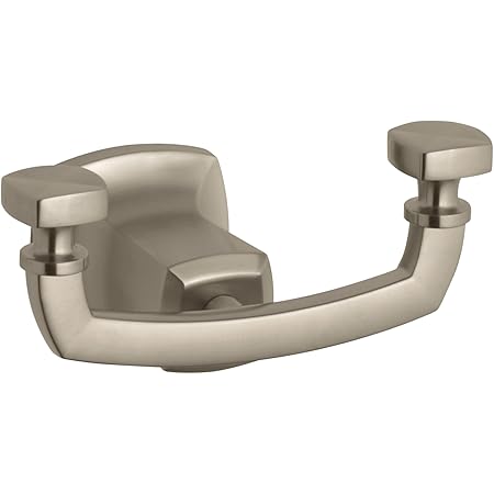 KOHLER K-10555 Crochet à vêtements Devonshire, nickel poli vibrant