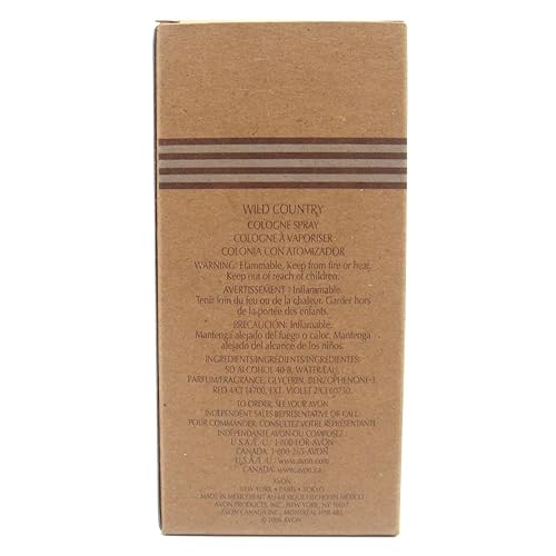 Miniatura 3 de Wild Country by Avon - Espray de colonia para hombre 3 onzas