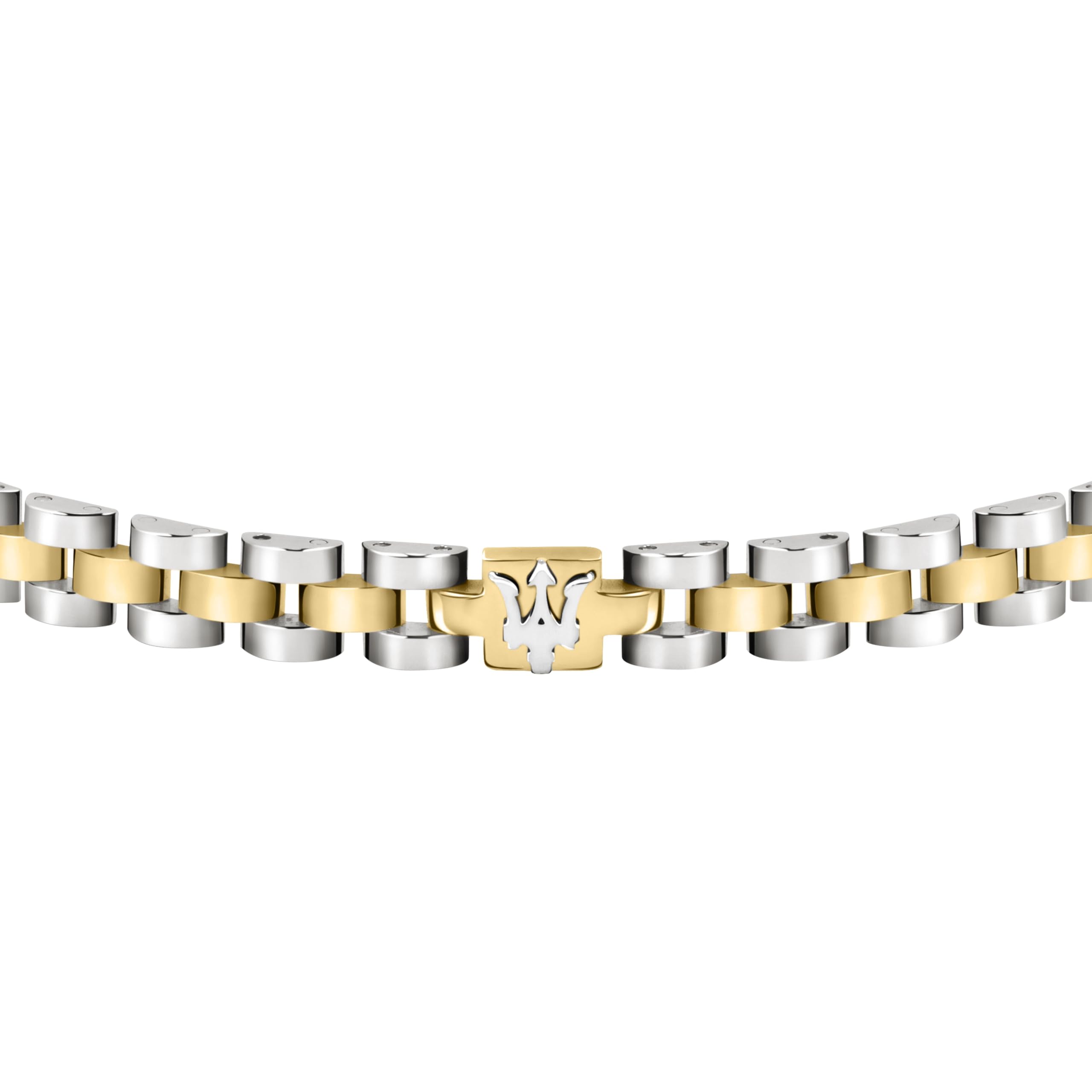 Maserati Jewels Bracciale Uomo, 21 cm, in Acciaio, PVD - JM320AST08