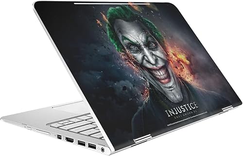 Head Case Designs Officially Licensed Injustice Gods Among Us Joker Key Art Vinyl Sticker Skin Decal Cover Compatible with HP Spectre Pro X360 G2