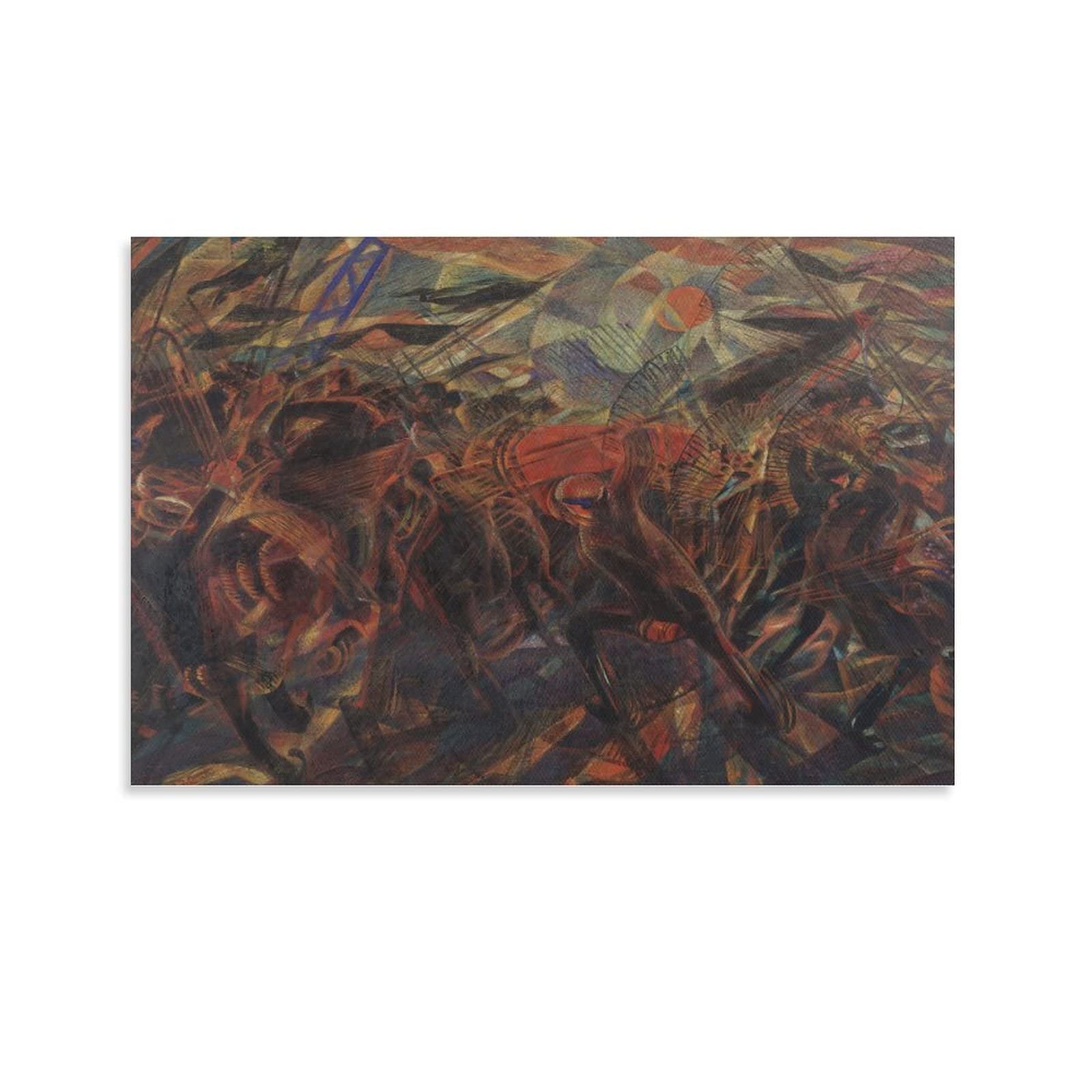 Amazon.com: Carlo Carra - The Funeral of The Anarchist Galli