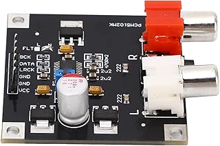 DAC Decoder Module, Mini Portable Audio Sound Card Home Audio Accessories for HX Player Power Amplifier Equipment with 3.5mm Interface