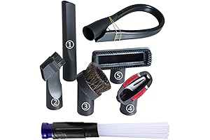 Replacement 32mm Vacuum Accessories: Brush For Cleaning, Consist of Vents Brush And Corner Brush