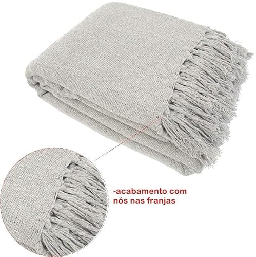 Manta Para Sofá Gigante Decorativa Protetora 2,40x1,80