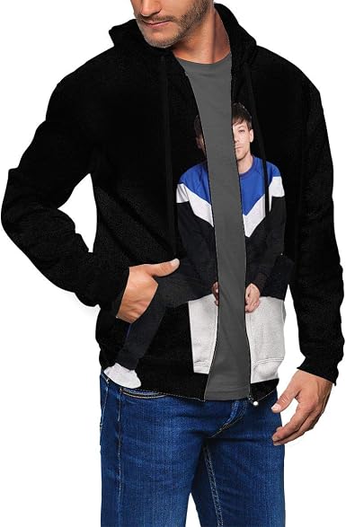 Amazon.com: Louis Tomlinson - Sudadera de manga larga con capucha para  hombre : Ropa, Zapatos y Joyería