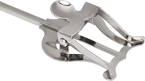 Miniatura 6 de Xstyle Abrazadera de plata que marcha, 0.16 pulgadas cuadrado Jack Metal chapado en metal Clip de música de marcha, lira para saxofón