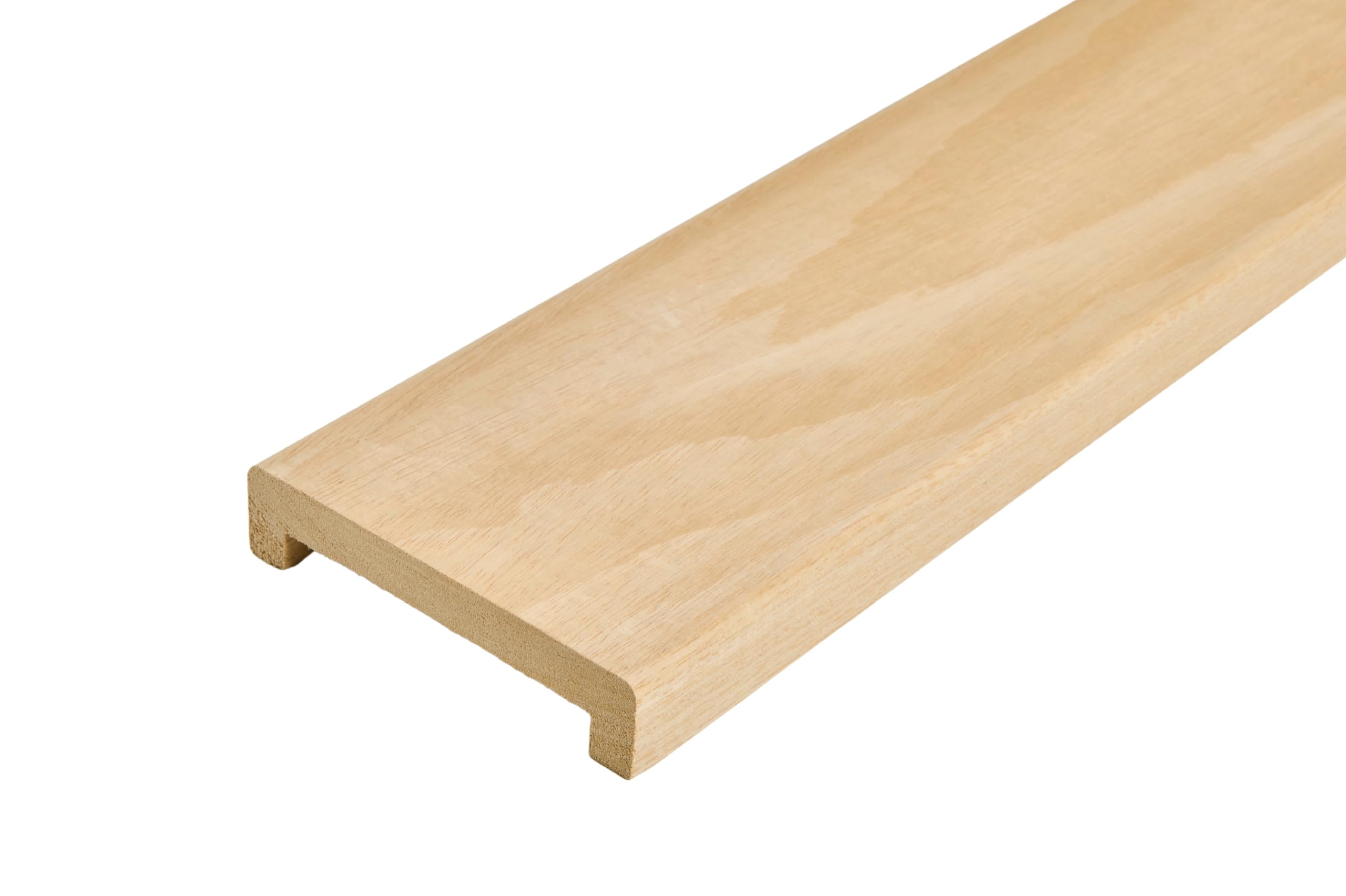 Coprimuretto Massello In Legno Non Verniciato n° 1 mm. 30X140X2500 Per Muro Da mm. 110 (Prezzo Per ml. 2, 5)
