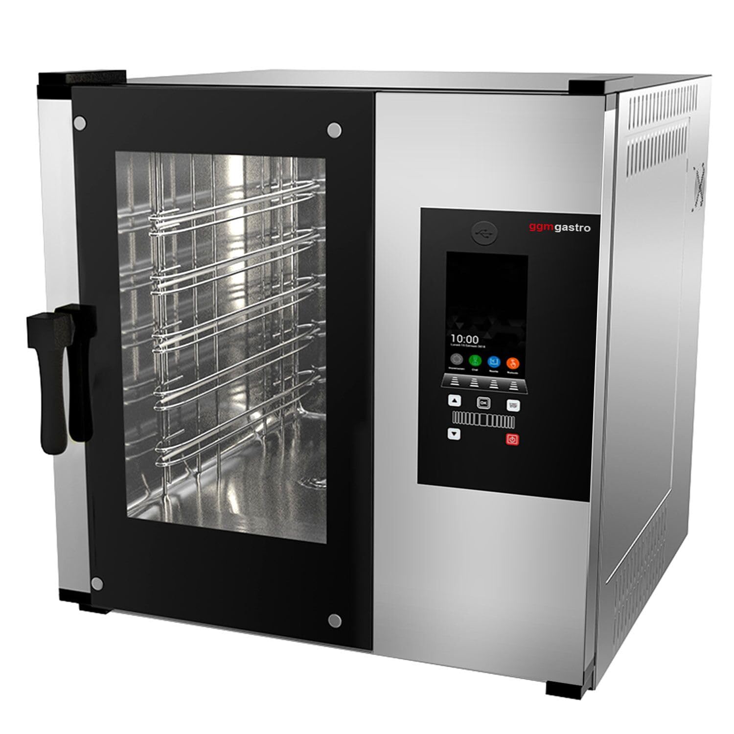 GGM Gastro Kombidämpfer 5x GN 1/1 Touch | Intelligente Touch-Steuerung, vielseitige Garprogramme, robuste Edelstahl-Bauweise, präzise Kerntemperaturüberwachung