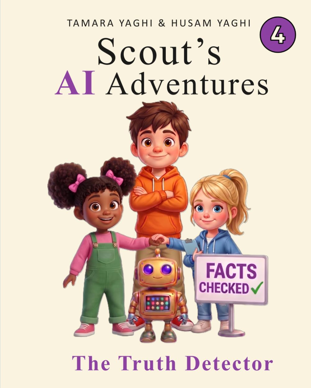 Scout's AI Adventures: The Truth Detector: An AI Literacy Book for Children Ages 7–10: 4