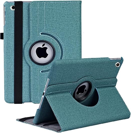 Amazon Co Jp Ipad Mini ケース Ipad Mini2 ケース Ipad Mini3 ケース 軽量 360度回転式 Ipad Mini1 2 3 通用マートカバー 手帳型タブレットケース オートスリープ機能 2段階調節可能 固定バンド 脱落防止耐衝撃 耐久性 おしゃれデニム生地 みどり パソコン 周辺機器