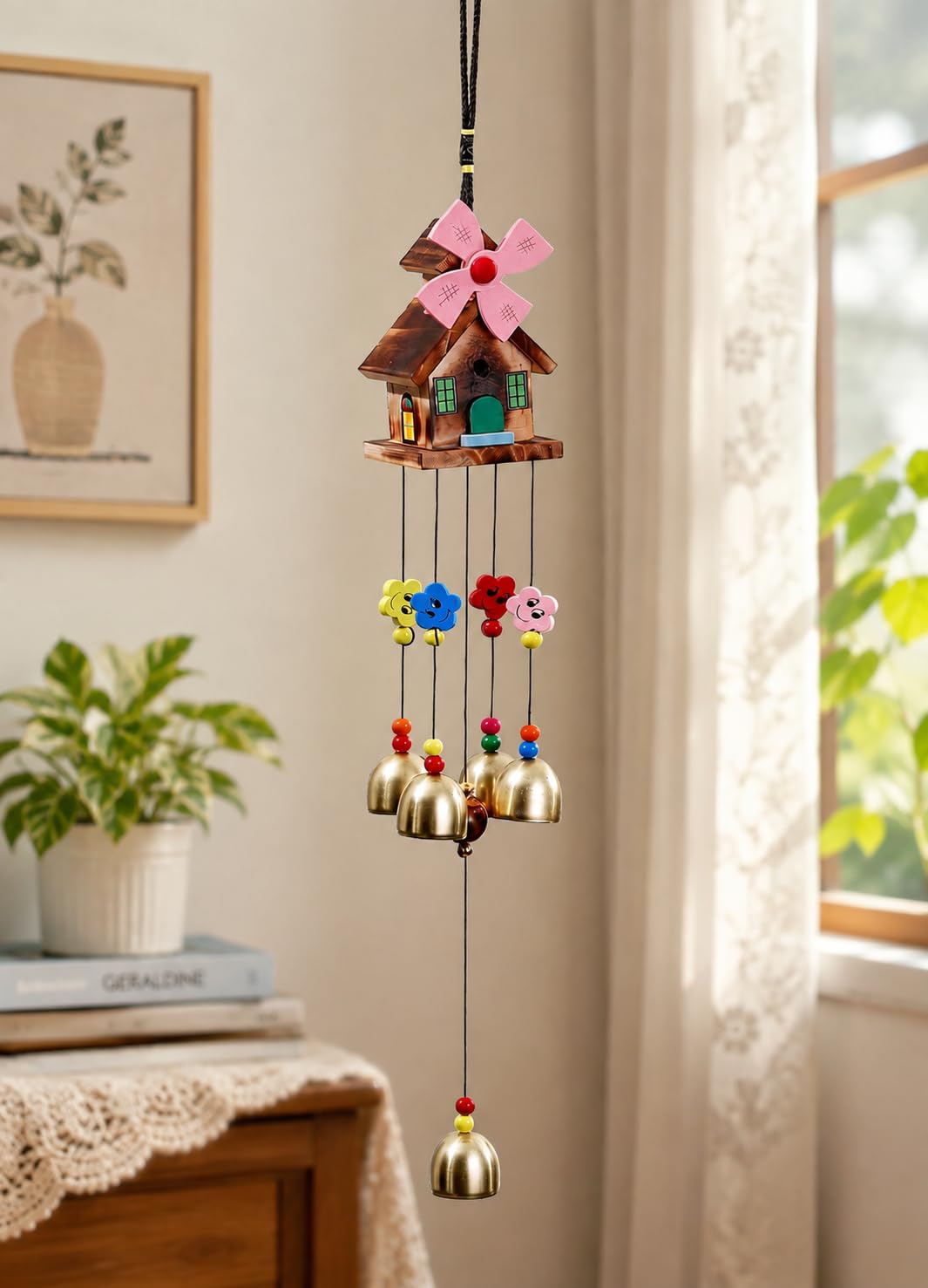 Wooden Wind Chimes - Home Decor & Gifts -1 Wooden Wind Chimes - Home Decor & Gifts -1