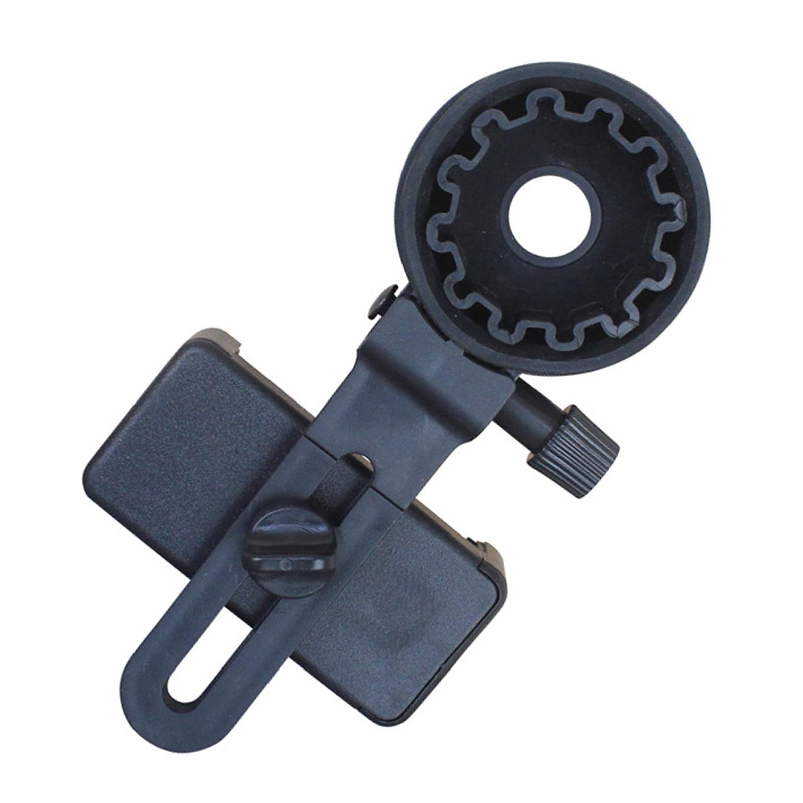 CAM2 Adattatore per telefono telescopico, cannocchiale, binocolo compatibile, monoculare, microscopio, telescopio, supporto per smartphone, installazione semplice, regolabile, clip regolabile per