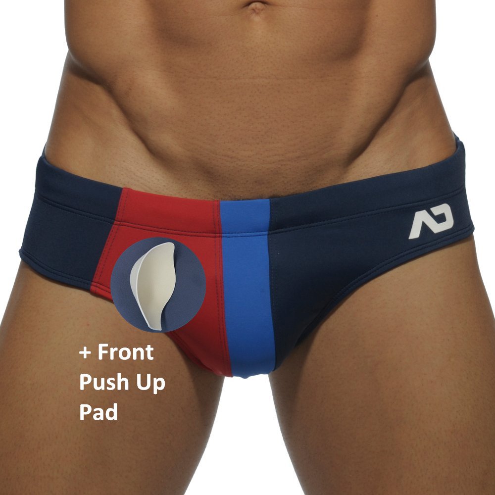 039P Blue Stars, L : Swimsuit Swimwear Men Underpants May Trunks Men's Shorts Thong Pool Sportswear Beach Swimsuits Bikini Swimming Briefs with Pad-image-12