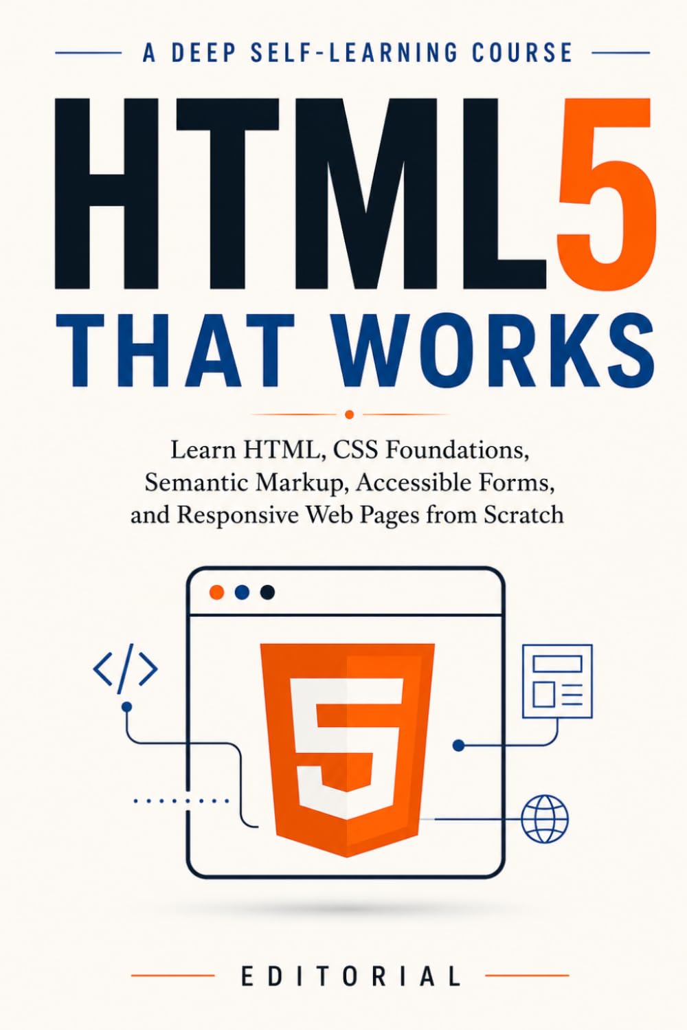 HTML5 That Works: Learn HTML, CSS Foundations, Semantic Markup, Accessible Forms, and Responsive Web Pages from Scratch