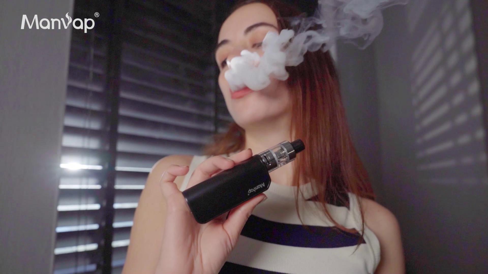Manvap Cigarette lectronique Kit Complet 80W Vape mod box 2200mAh 2ml Top  Refill Atomiseur 0,3ohm, E-Cigarette Vape Pen Set Pas de e-liquide sans  Nicotine GENT : Amazon.fr: High-Tech