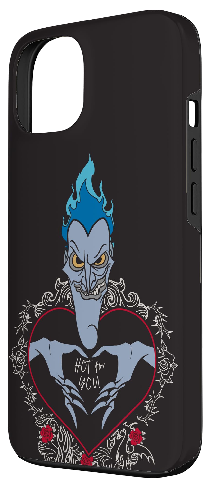 Custodia per iPhone 13 Disney Villains Hades Hercules Hot For You San Valentino