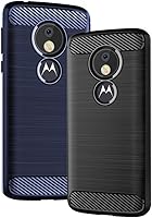 Vista 5 de Funda de teléfono para Motorola Moto E5 Play E 5 Cruise 5E Go con protector de pantalla de vidrio templado y accesorios para celda, delgada