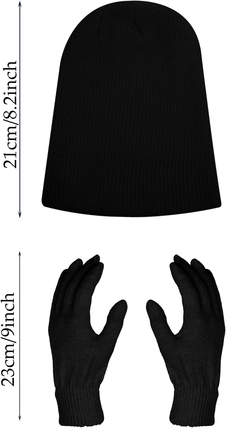 choyaxo Winter Ear muffs Set Including Fluffy Earmuffs Hat Gloves Cold Weather - Image 2