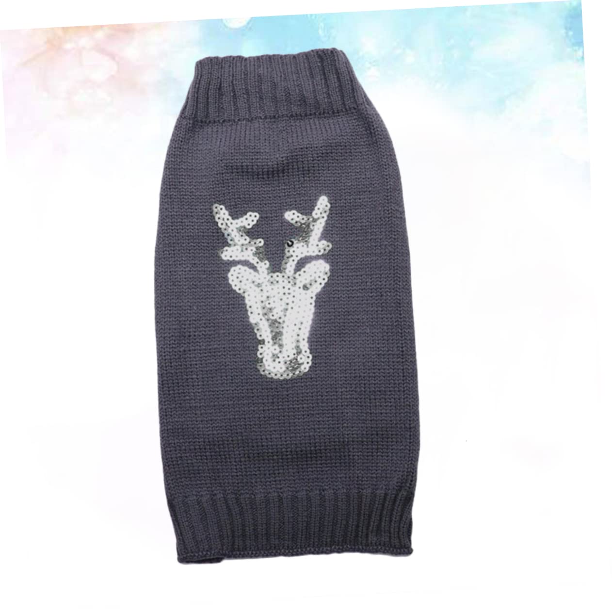 INOOMP Lot De 3 Vêtements pour Chien Motif Élan De Noël Pull Chaud pour La Prise De Photos Et La Longévité