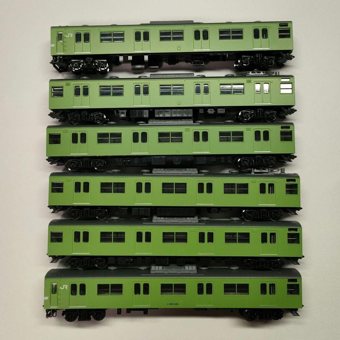 TOMIX 103系6両セット Nゲージ TOMIX 103系 ウグイス 6両編成 Amazon