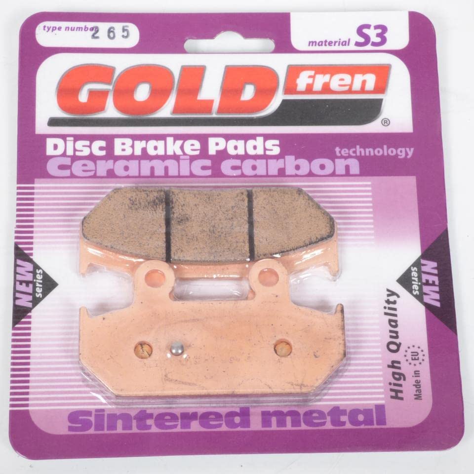 Plaquette de frein Gold Fren pour scooter Suzuki 250 AN Skywave SS 2008 CJ46A