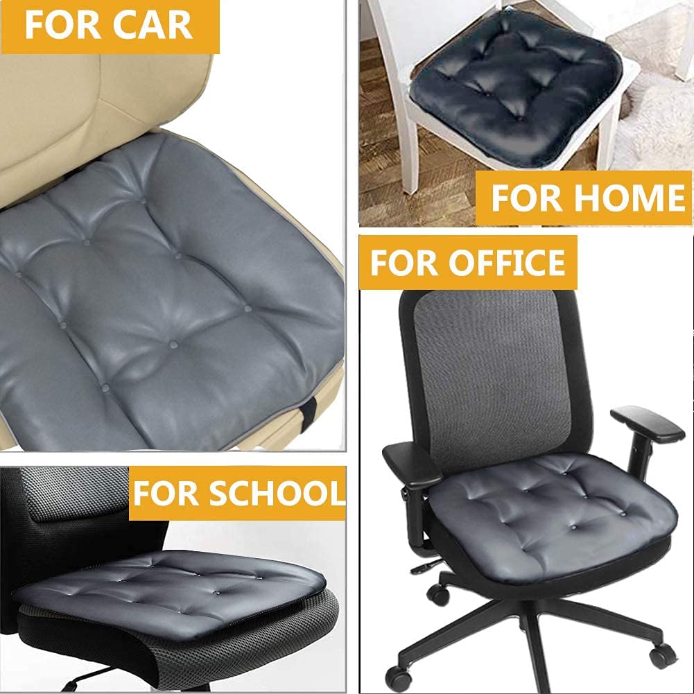 Housse De Siège Auto Douce & Antidérapante - Coussin Protecteur 50x50cm - Pour Voiture, Bureau, Chaise