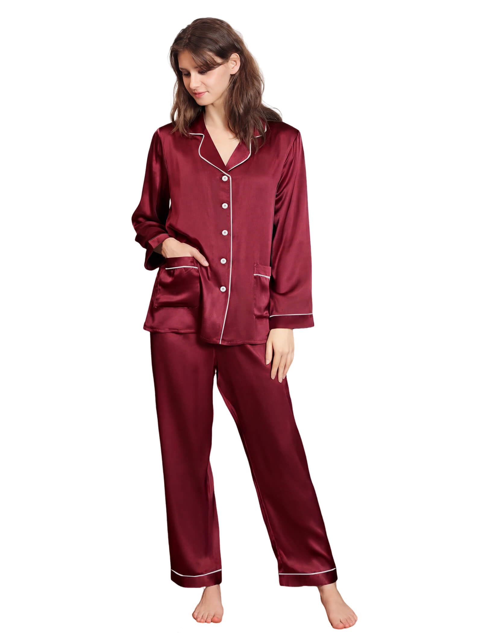 COLD POSH Mulberry Silk Pajamas