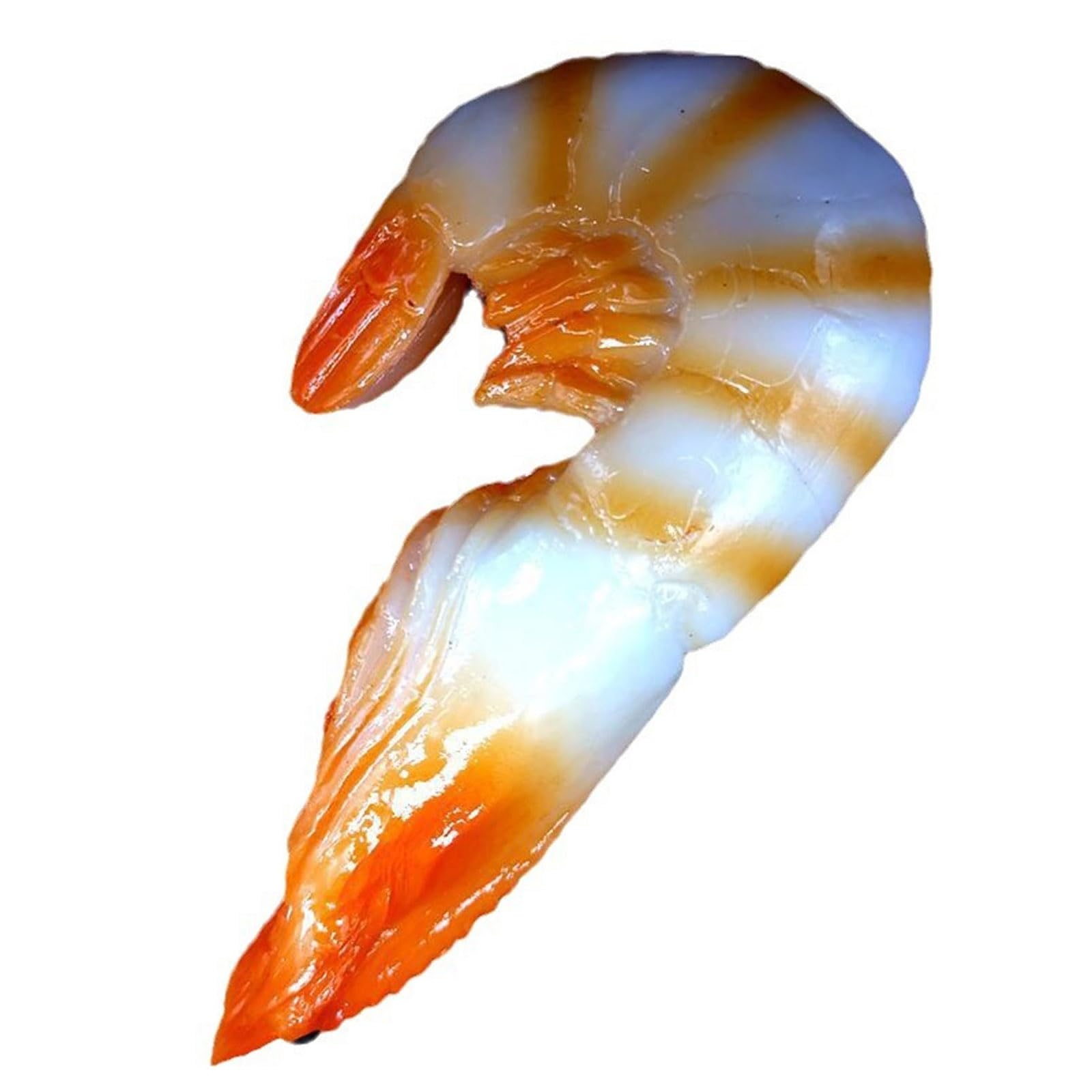 Buxuaaaa Yellow Simulation Shrimp Model Artificial Food Ornament Lobster Model Shrimp Photoshoots Props Fake Food For Restaurants Simulated